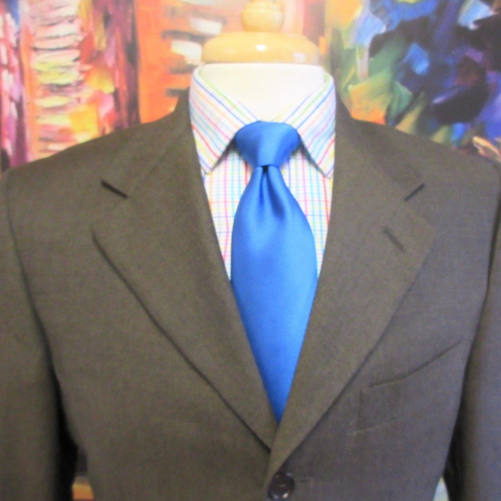 36 S- BARNEYS NEW YORK MADE IN ITALY WOOL/CASHMERE - Picture 2 of 8